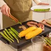 Tischgrill Magnet 1800, Elektrische Grillplatte schwarz/Silber, 1.800 Watt