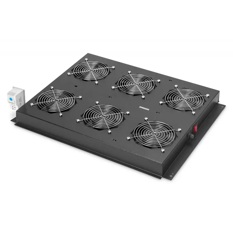 Digitus DN-19 FAN-6-SRV-B Produkt Schwarz