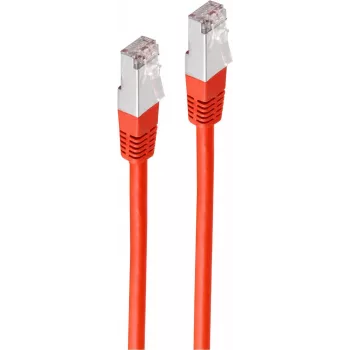 Netzwerkkabel ShiverPeaks BS75711-HR Rot 1 m Cat6 S/FTP