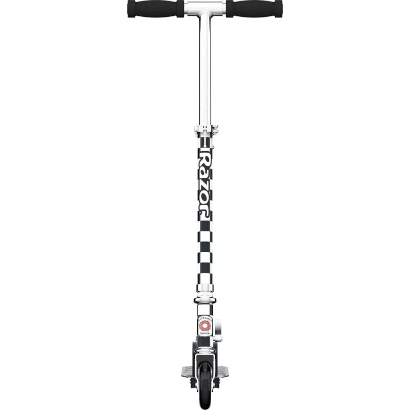 Kick-Scooter Razor Model A — leichter faltbarer Erwachsenen-/Teenager-Scooter, Aluminium, verstellbarer Lenker, max. Tragkraft 65 kg