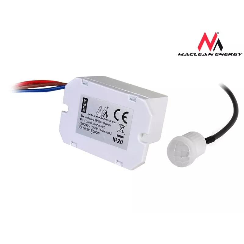 Bewegungsmelder Passiv-Infrarot-Sensor Maclean MCE32