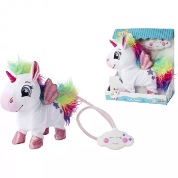 Kuscheltier Simba-Dickie Simba PetZoo Regenbogen-Einhorn Plüschtier für Kinder