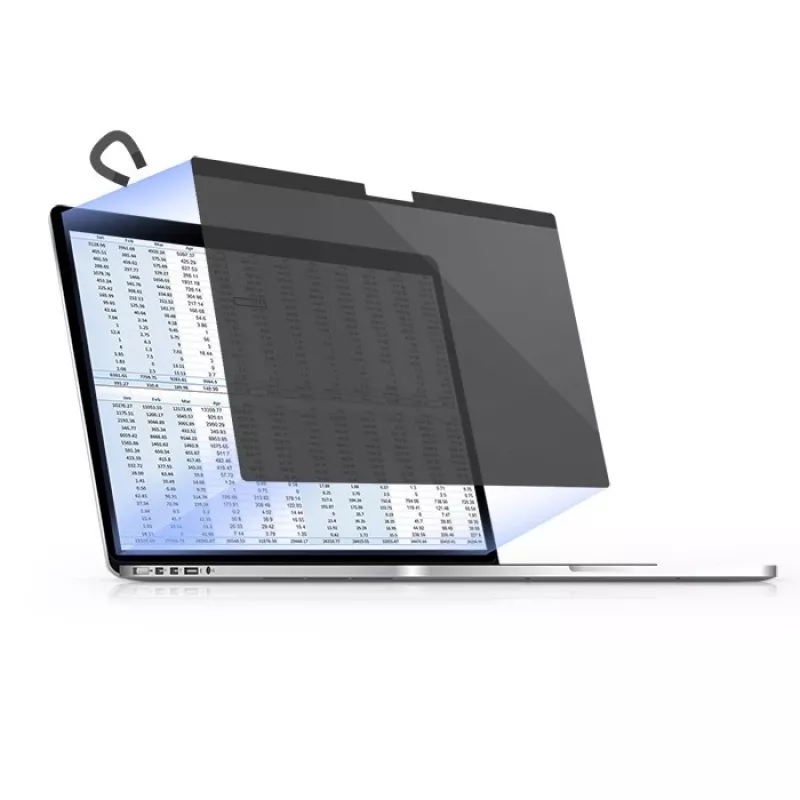 Qoltec Filtro Privacy GDPR per MacBook Air 13 6 Magnetico Protezione Occhi (13.60, 16:9), Pellicola Protettiva per Notebook