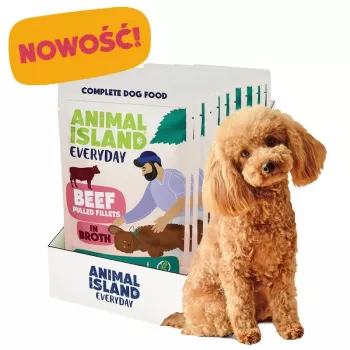 ANIMAL ISLAND Rinderfilets in Brühe für Hunde 10x150g