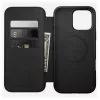 Folio-Handyhülle Nomad NM01675785 für Apple-Handys, passend für bis zu 17,5 cm (6,9 Zoll), Schwarz, 3 Kartenfächer, Tischaufsteller