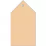 Versandetiketten HERMA 6070 80x150 mm mit Kunststofföse und gefalzter Ecke