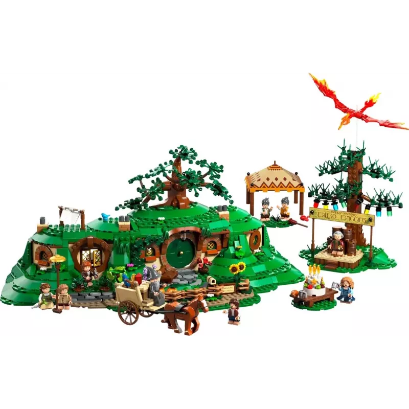 LEGO ICONS 10354 Der Herr der Ringe: Das Auenland