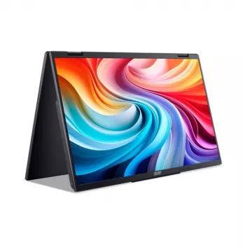 Tragbarer Monitor Acer PD163QT 39,6 cm (15,6 Zoll) FHD 1920x1080 IPS 8 ms USB-C Schwarz VESA 75x75