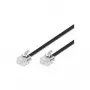 Telefonkabel Microconnect MPK191 RJ11 RJ11 15 m Schwarz