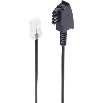 Telefonkabel ShiverPeaks BS70002-2 2 m Schwarz