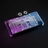 Flüssigkeitskühlblock Alphacool Core RX 9070 XT Swift+ Transparent Chrom für GPU