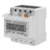 Dreiphasiger elektronischer Energiezähler QOLTEC 50900 400V LCD 4P