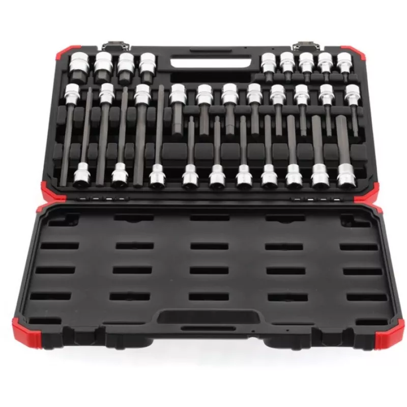 Steckschlüsselsatz Gedore R68003030 — 1/2-Zoll-Antrieb, 30-teiliges Schraubendreher-Steckschlüssel- und Zubehörset