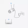 Reolink Duo Serie W730 - 4K Außen-WiFi-Kamera, Dual-Objektiv, 180° Panoramablick, Personen-/Fahrzeug-/Tiererkennung