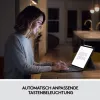 Case mit Tastatur Combo Touch US iPad Pro 11 1,2,3 Gen grau