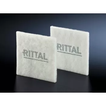 Staubfilter Rittal SK 3321.700, weiß, 89×89×10 mm, 5er-Pack