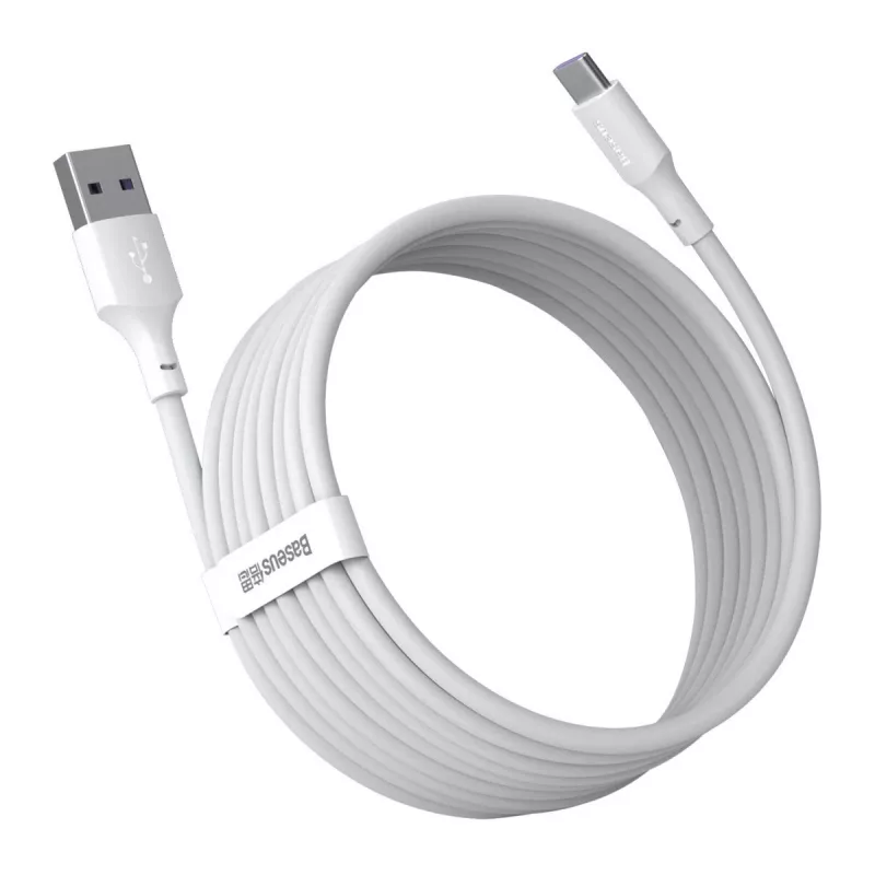USB-Kabel Baseus TZCATZJ-02 1,5 m USB A USB C Weiß