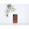 Handyhülle von man and wood für iPhone XS Max – braunes Karomuster mit schwarzem Rand