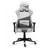 Huzaro Force 6.2 Stk.-Gamingstuhl Bucket-(Schalensitz) Grau, Weiß