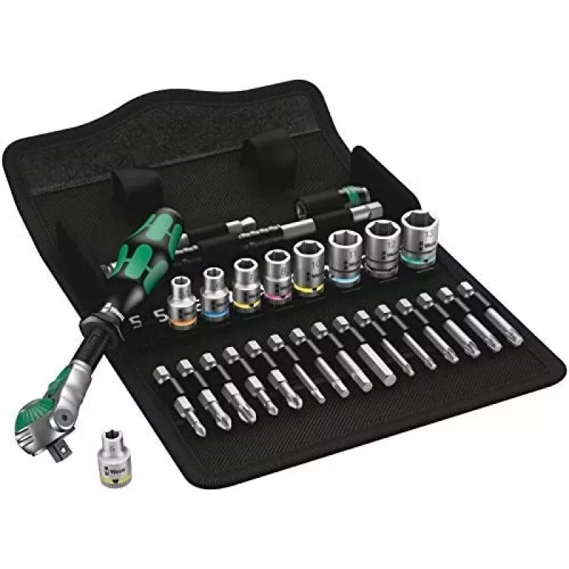 ZYLKOP Steckschlüsselsatz 1/4'' 5-13 mm 16 Stück