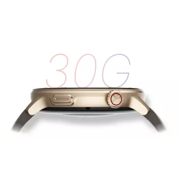 Smartwatch Stelio STSWA101GD Activ GPS 46 mm Gold — 46 mm GPS-Smartwatch, goldenes Gehäuse