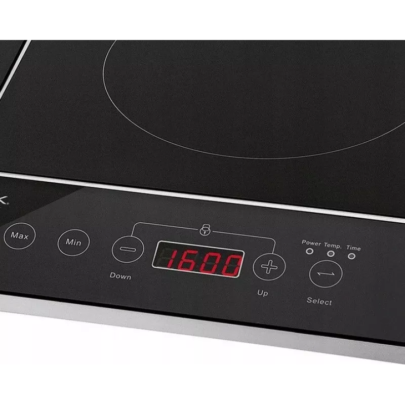 PROFI COOK PC-DKI 1067 Induktionskochfeld, 3500W, 2 Kochzonen, schwarz