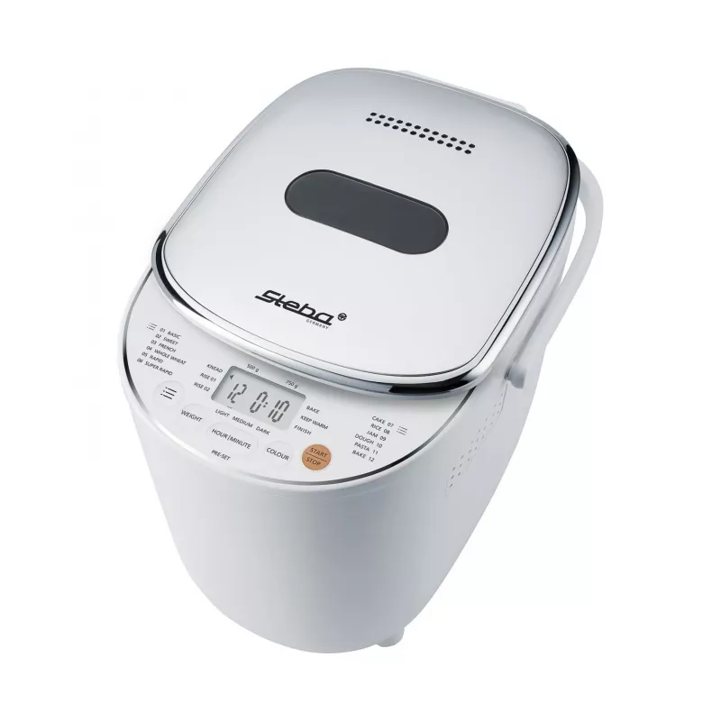 Brotbackautomat BM 3 (Weiß/Silber, 600 Watt, für Brote bis 750 g)