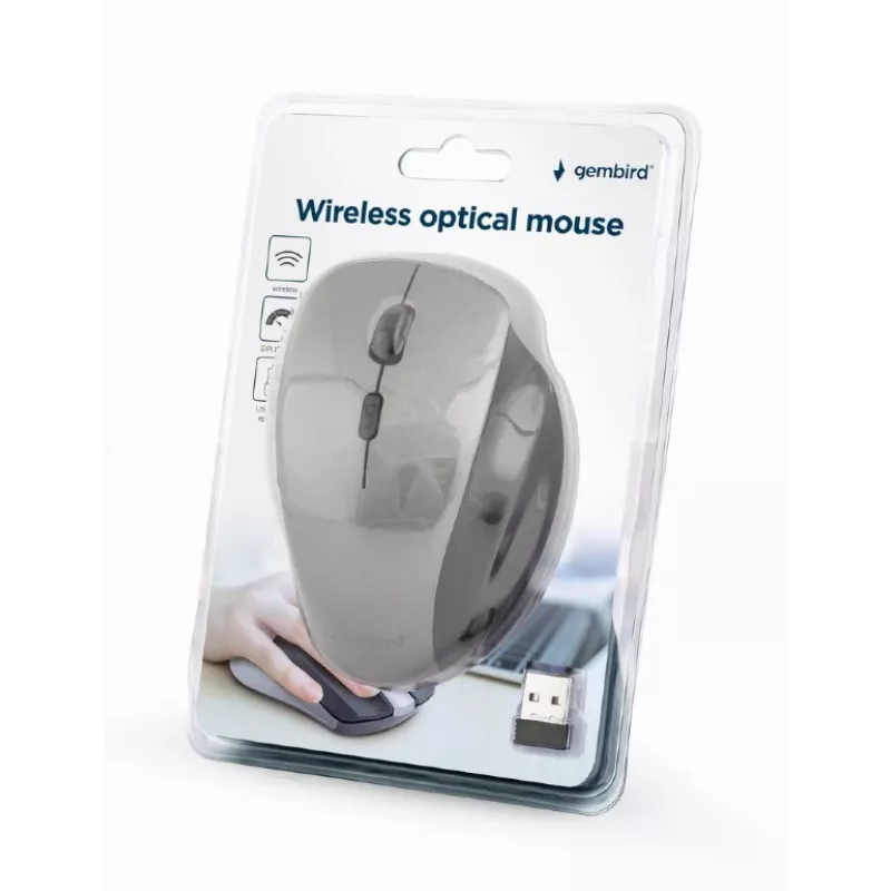Optische Maus Gembird MUSW-6B-02-BG USB