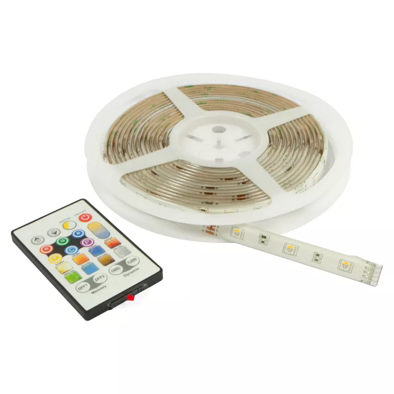 Synergy 21 LED Flex Strip 5050 - 30 RGB-W DC12V komplettes Set V2