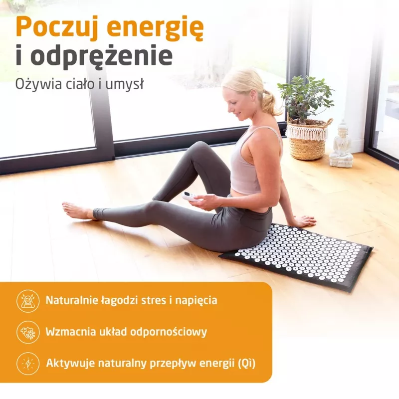 Medisana MM 100 Akupressurmatte mit Heizfunktion