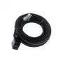 ISDN-Verlängerungskabel helos 018120, RJ-45-Stecker auf 6‑polige Buchse, Länge 6 m
