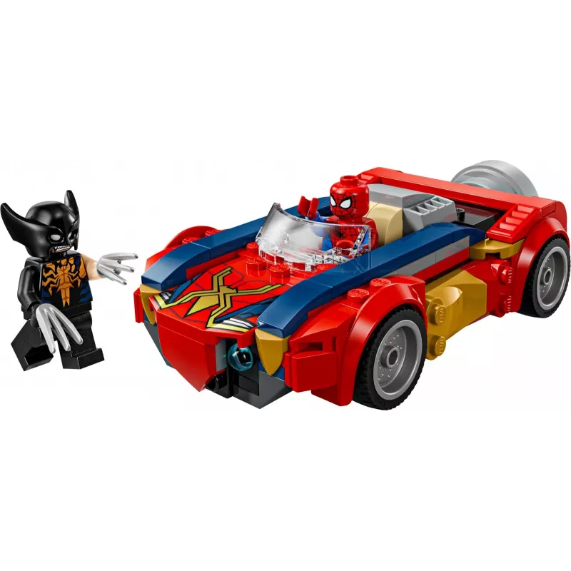 LEGO MARVEL 76336 Spider-Man Auto vs. Venomized Wolverine