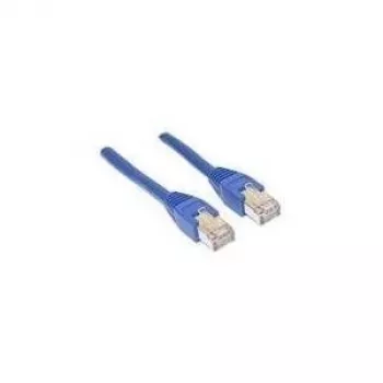 Wentronic Goobay CAT 5e Patchkabel, F/UTP, Blau, 0,5 m - CCA Kupfer-Mix (50157)