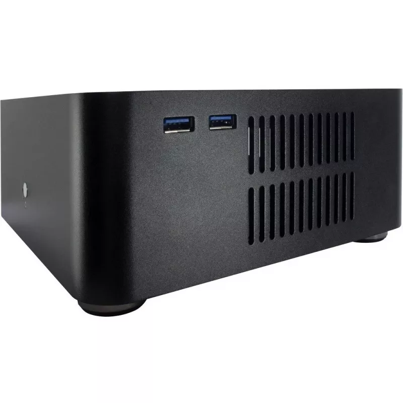 Inter-Tech A80 Small Form Factor (SFF) Schwarz 60 W