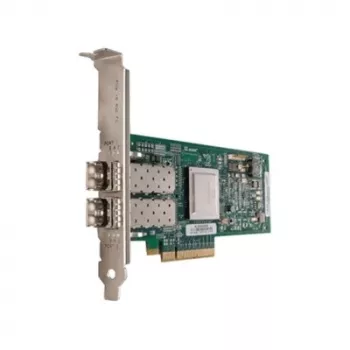Qlogic - QLE2562-CK - 8Gb Dual Port FC HBA, x8 PCIe, SR LC multi-mode optic