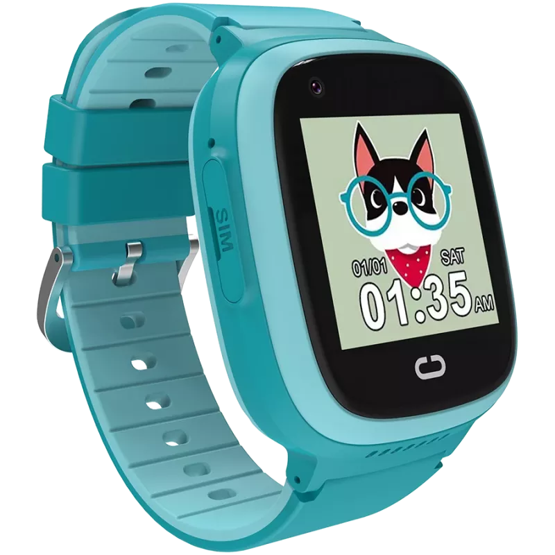 Kinderuhr CANYON Sunny KW-48 Video 4G GPS Spiele&Musik Blau