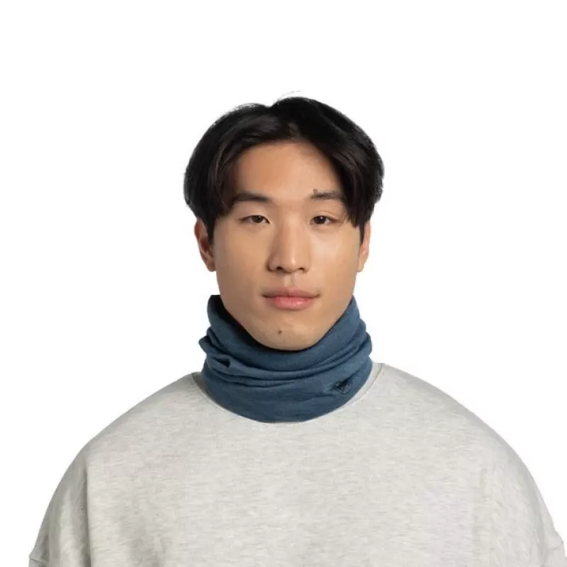 Buff Merino Midweight Multifunctional Sling Blau