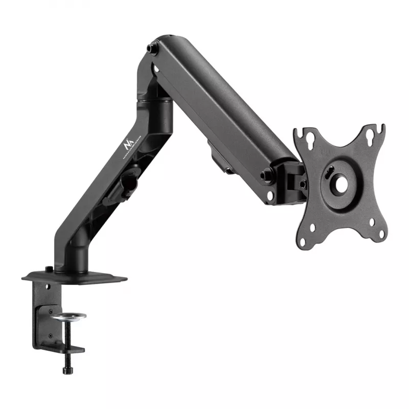 Monitorhalterung MACLEAN MC-906 für 17 Zoll–27 Zoll Displays, VESA 75x75–100x100, höhenverstellbar, neigbar und drehbar, unterstützt bis zu 7 kg