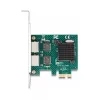 DeLOCK PCI Express x1 Karte 2 x RJ45 Gigabit LAN BCM Grau