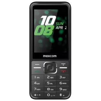 MAXCOM MM 244 Classic Mobiltelefon Schwarz