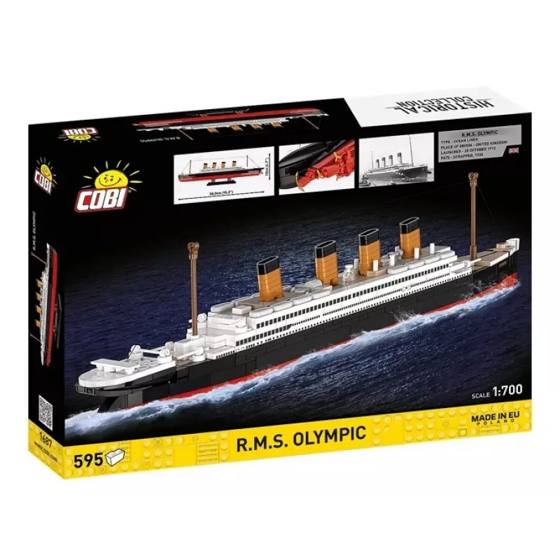 Bausatz Cobi Blocks R.M.S. Olympic 59 Blöcke — 59-teiliges Modellbau-Set