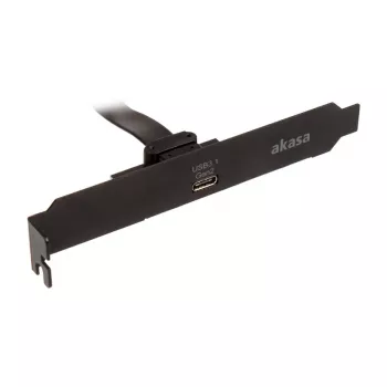 USB-Kabel Akasa AK-CBUB37-50BK 0,5m USB 3.2 Gen 2 Schwarz