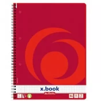 Schreibheft Herlitz 10834117 A4 80 Blatt Rot