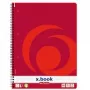 Schreibheft Herlitz 10834117 A4 80 Blatt Rot