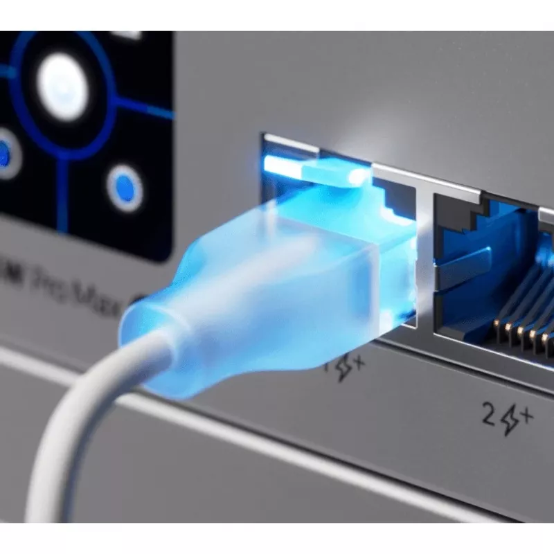 Ubiquiti UACC-Cable-Patch-EL-0.15M-W Netzwerkkabel Translucent, Weiß Cat6