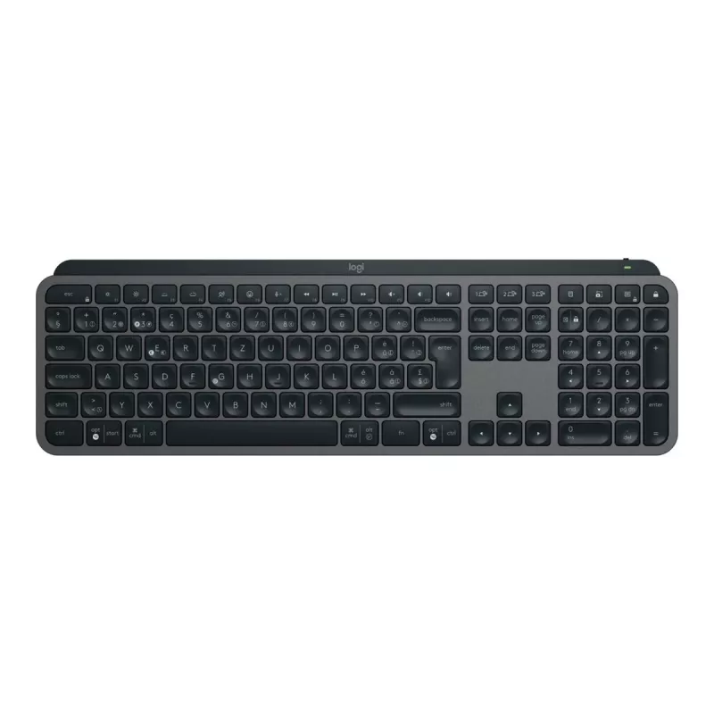 Logitech MX Keys S Tastatur RF Wireless + Bluetooth QWERTZ Swiss Graphit (920-011571)