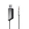 Savio TR-16 Transmitter AUX-Adapter mit Freisprechfunktion, Bluetooth 5.3, Google Assistant/Siri