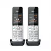 Gigaset COMFORT 500HX duo Analog/DECT Telefon Anruferkennung Schwarz, Silber