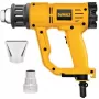 Heißluftgebläse DeWalt D26411 — 1800 W, Pistolengriff, max. 600 °C, 450 l/min Luftstrom, gelb