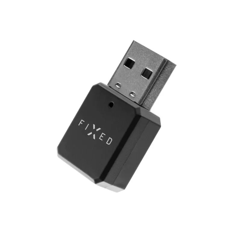 Bluetooth-Audioempfänger FIXED FIXSIG-BK — schwarz, kabelloser Audio-Streaming-Adapter mit 3,5-mm-Ausgang